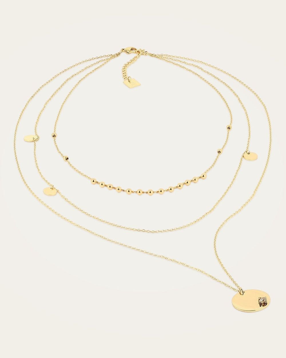 Sonia Necklace (Gold-plated steel)