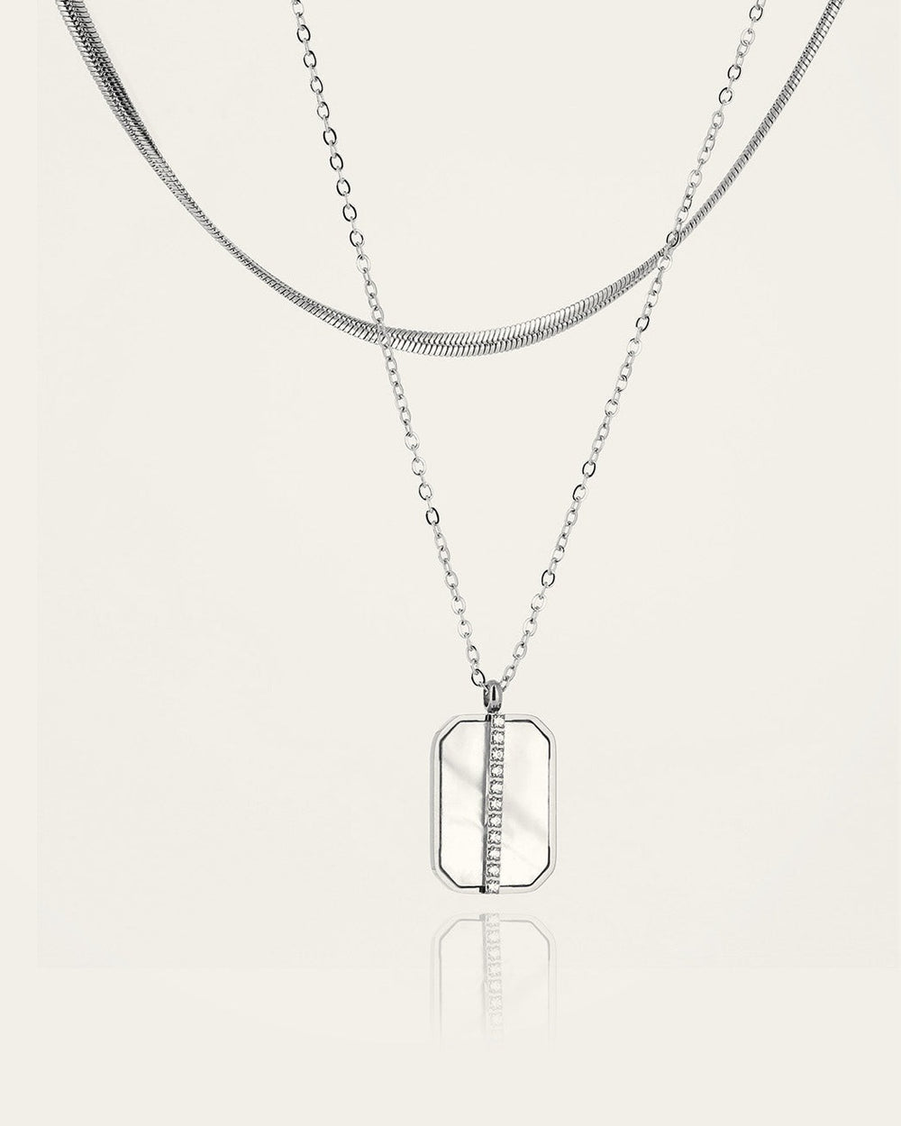 Nikov Necklace (Steel)