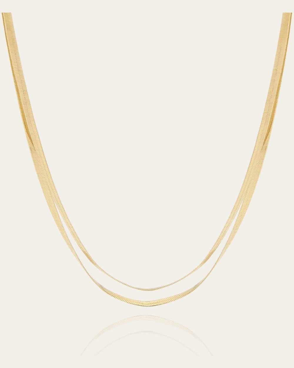 Eldorado necklace (Gold-plated steel)
