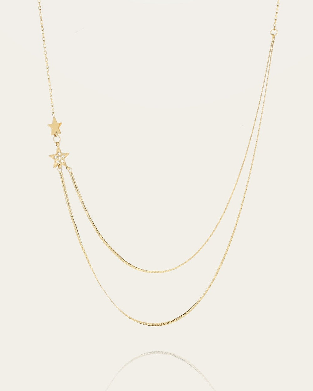 Anaxes Necklace (Gold-plated Steel)