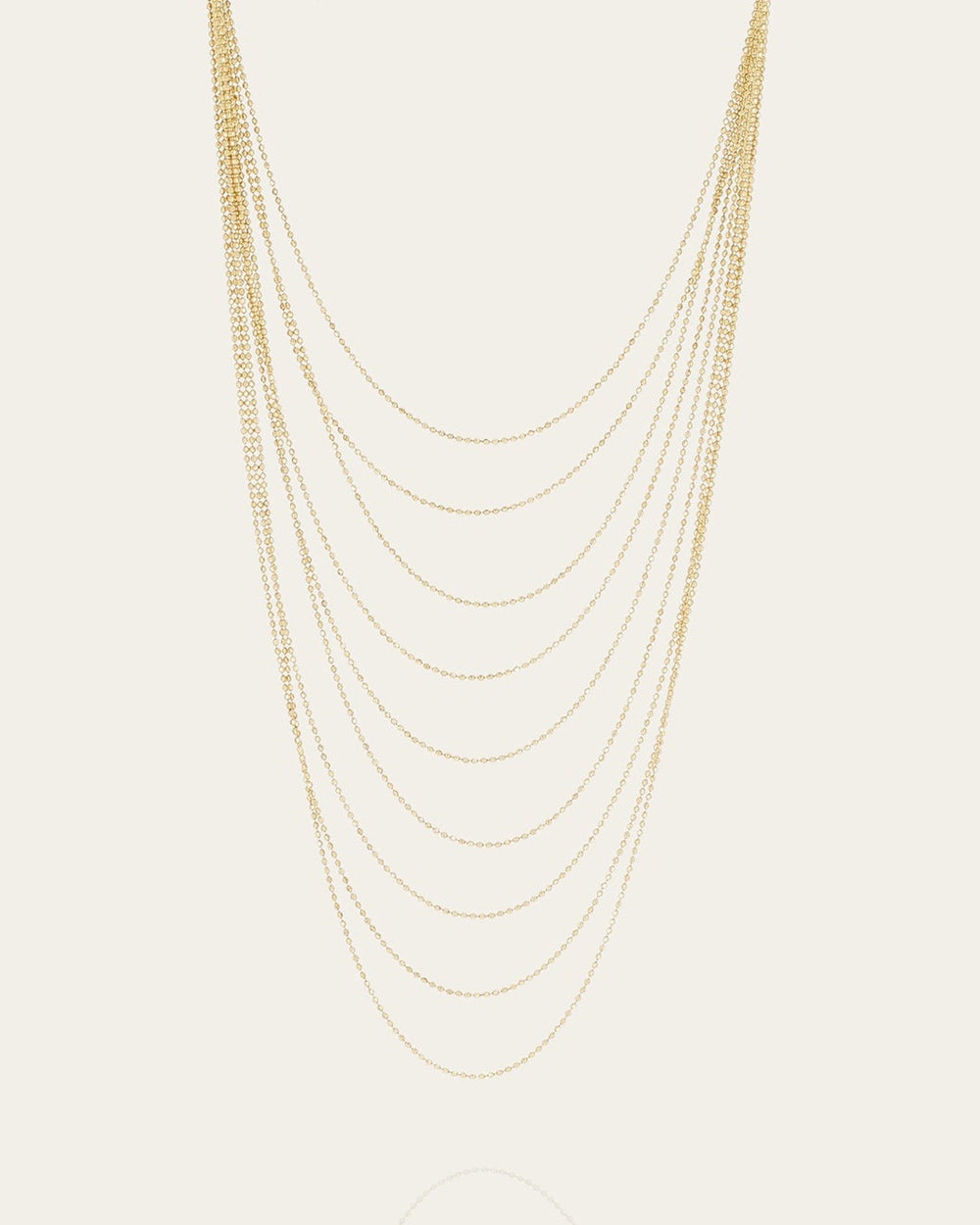 Necklace Laylo (Gold-plated steel)