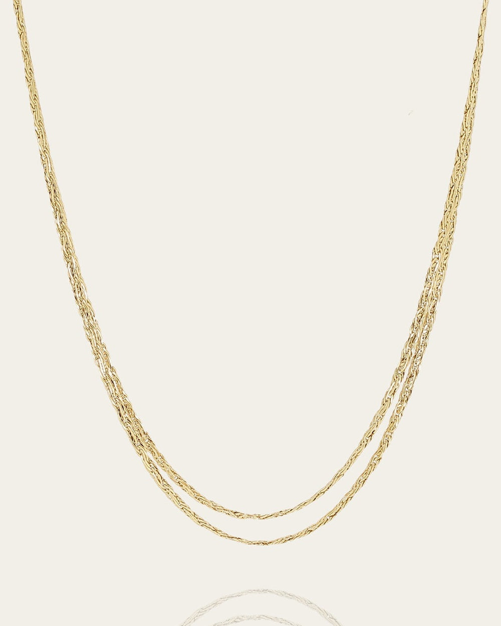 Collier Ottavia (Acier doré)