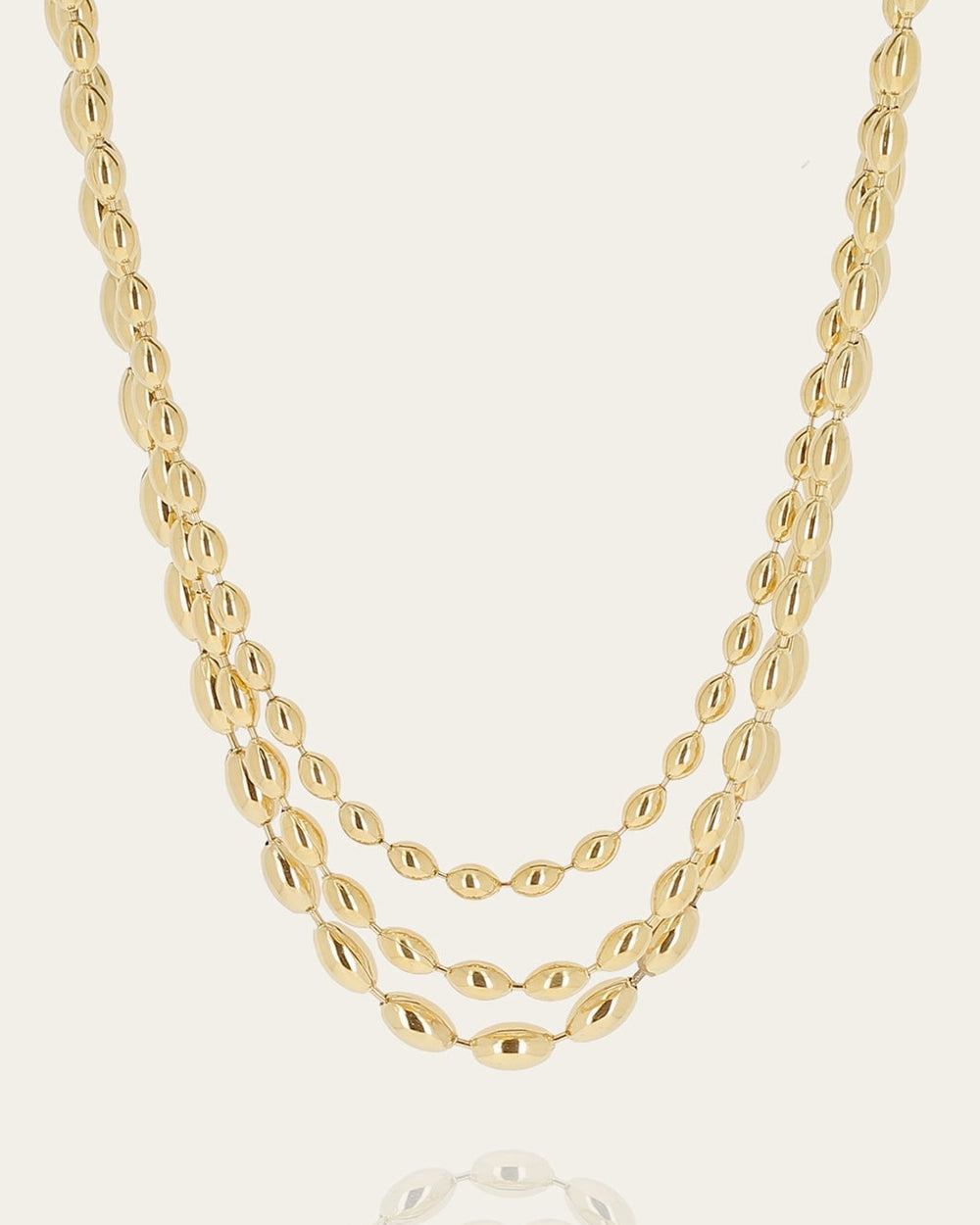 Collier Caddy (Acier doré)