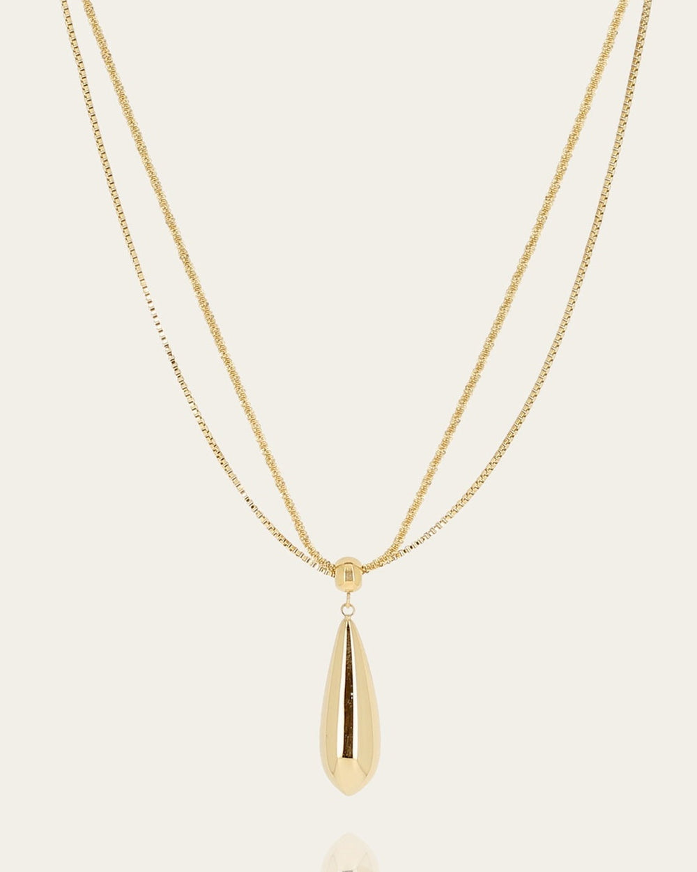 Loryn Necklace (Gold-plated steel)