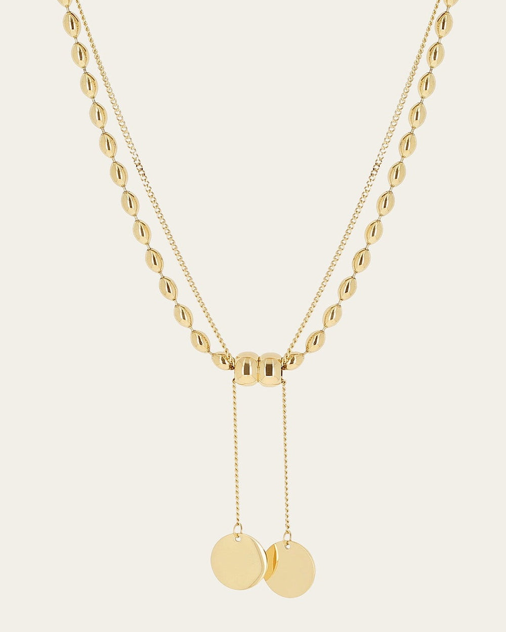 Collier Rumi (Acier doré)
