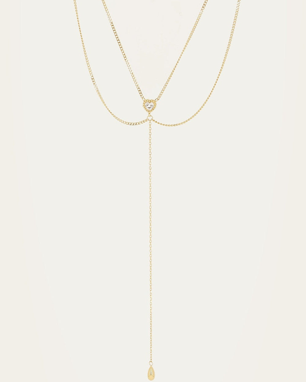 Halley Necklace (Gold-plated steel)