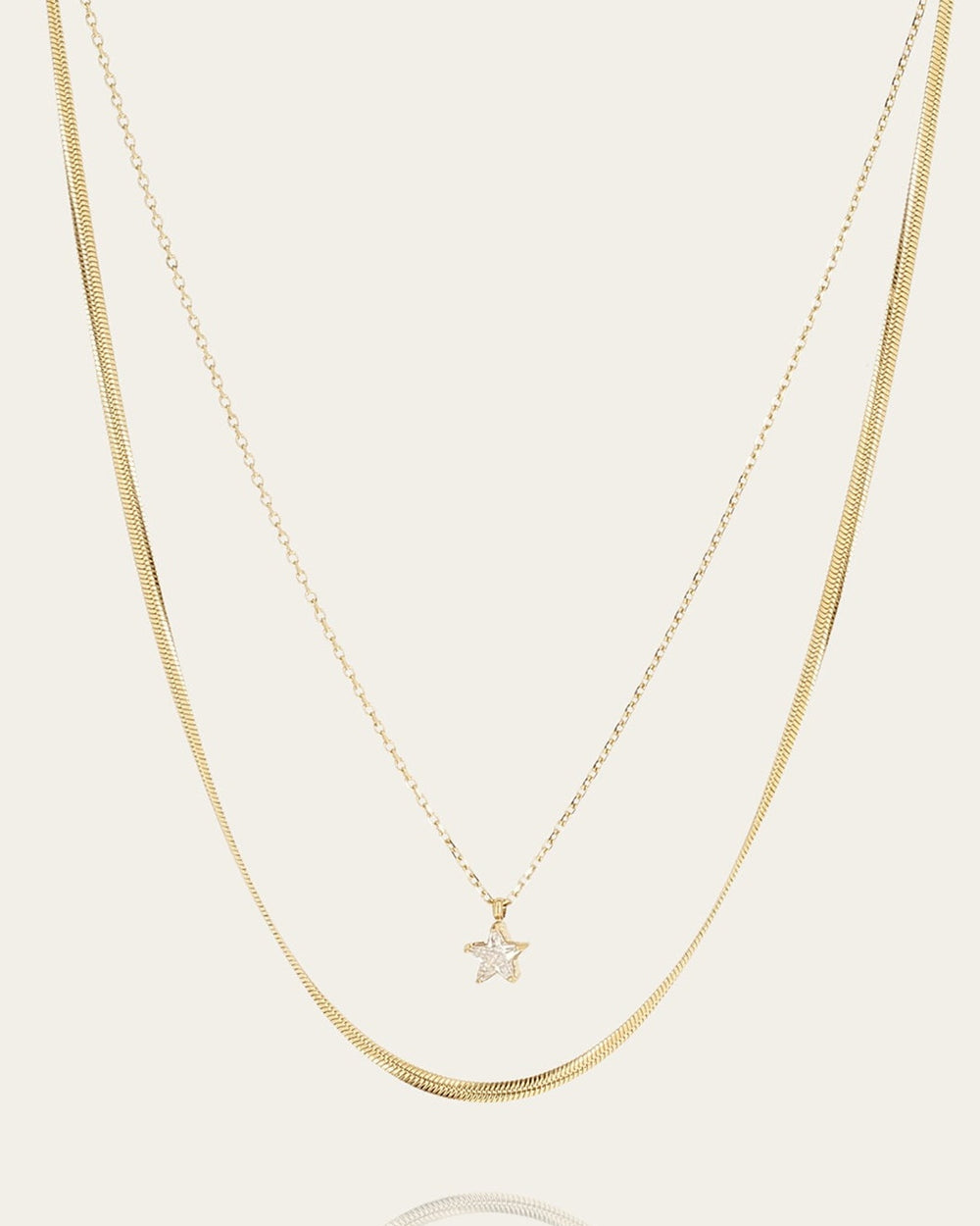 Collier Arenas (Acier doré)