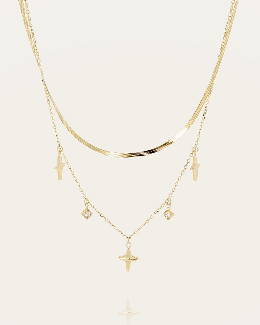 Colbu Necklace (Gold-plated steel)