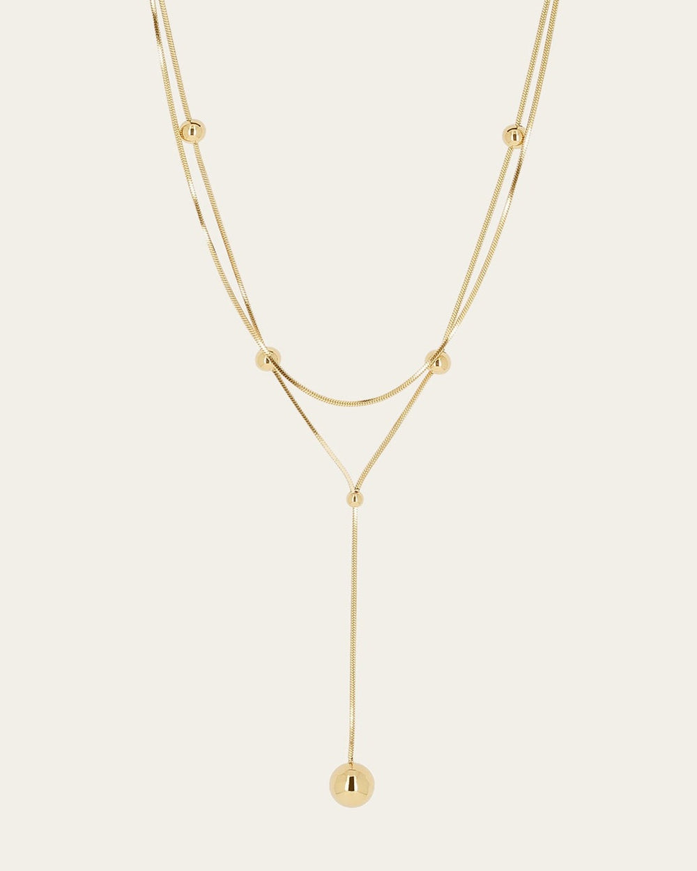 Collier Andria (Acier doré)