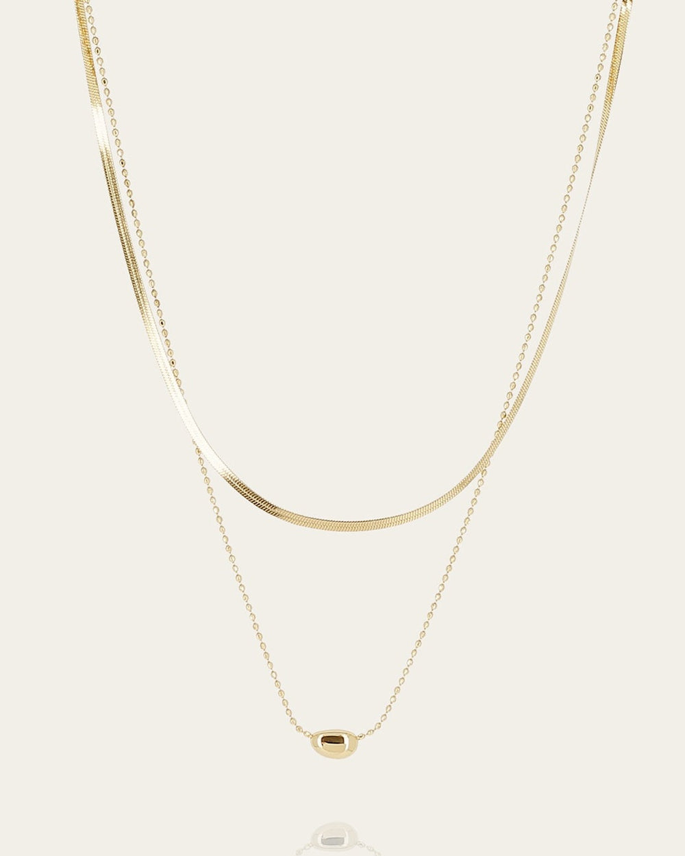 Collier Épicure (Acier doré)
