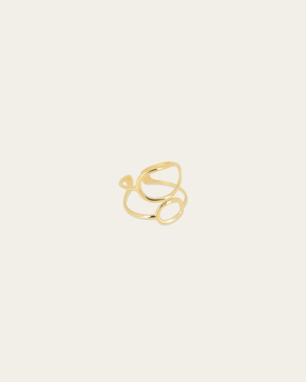Apolo ring (Gold-plated steel)