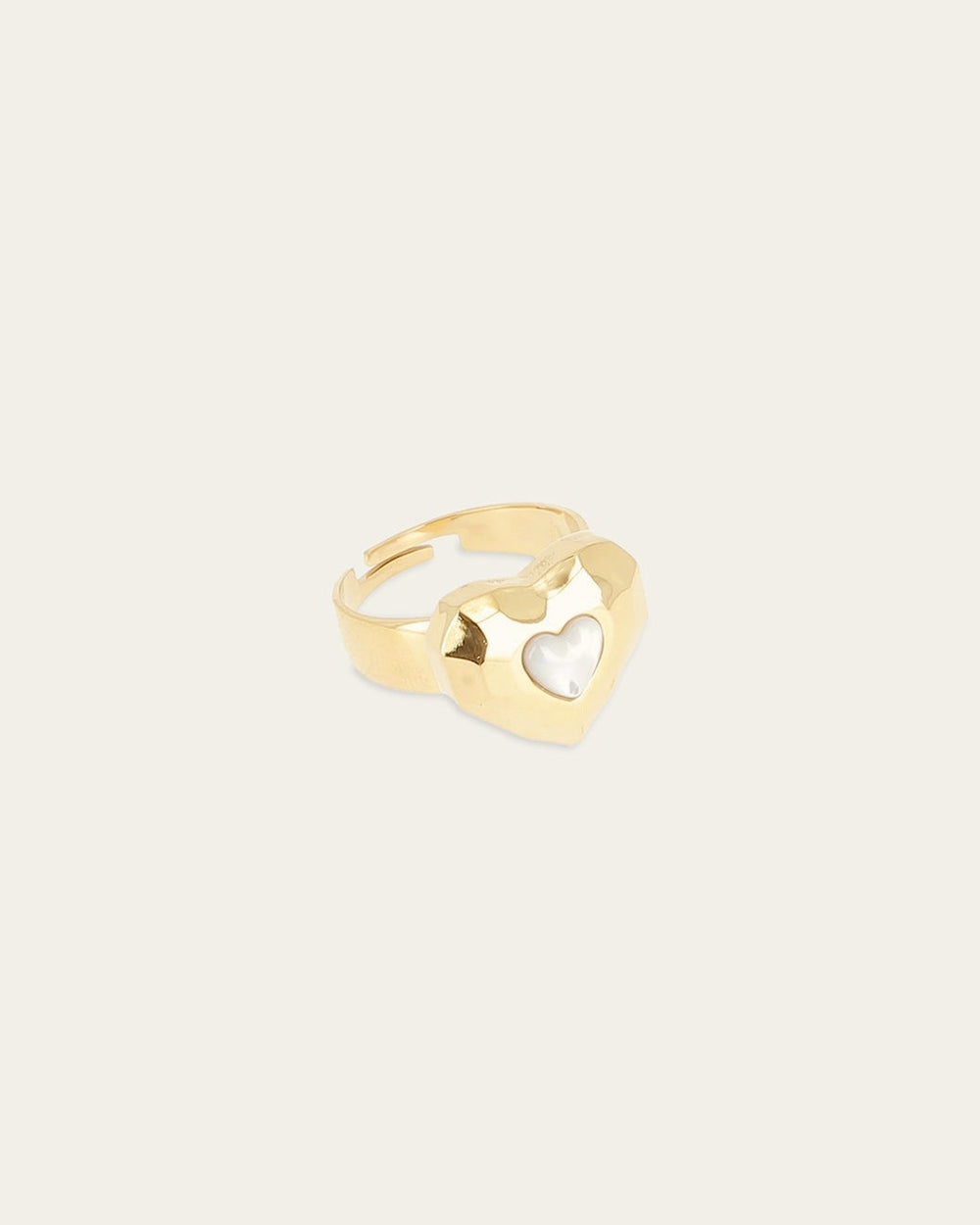 Ring Passionné (Gold-plated steel)