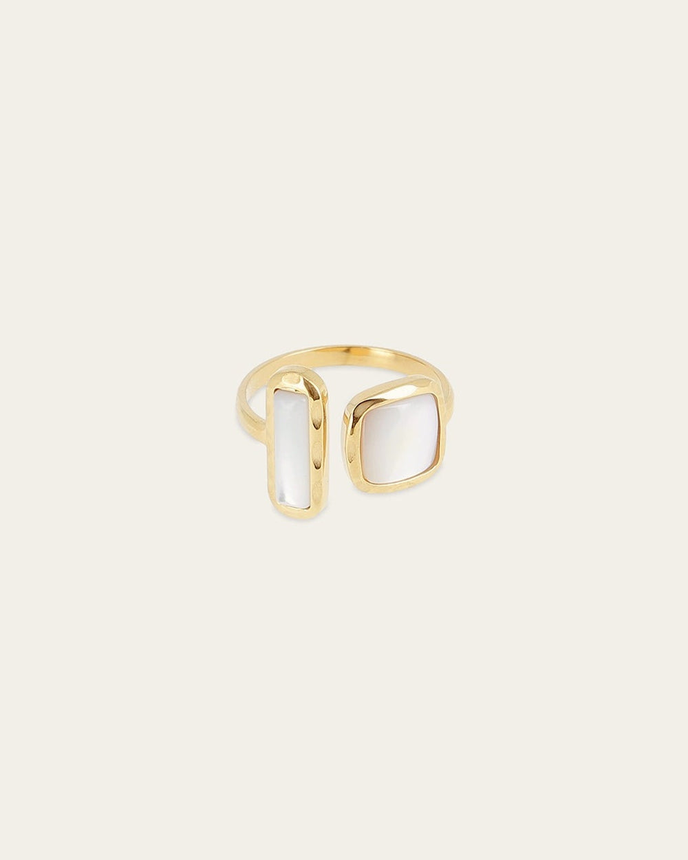 Maela ring (Gold-plated steel)