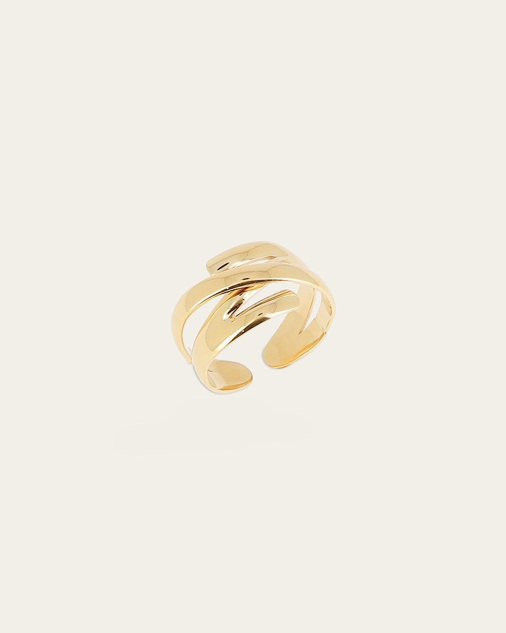 Zeste Ring (Gold-plated Steel)