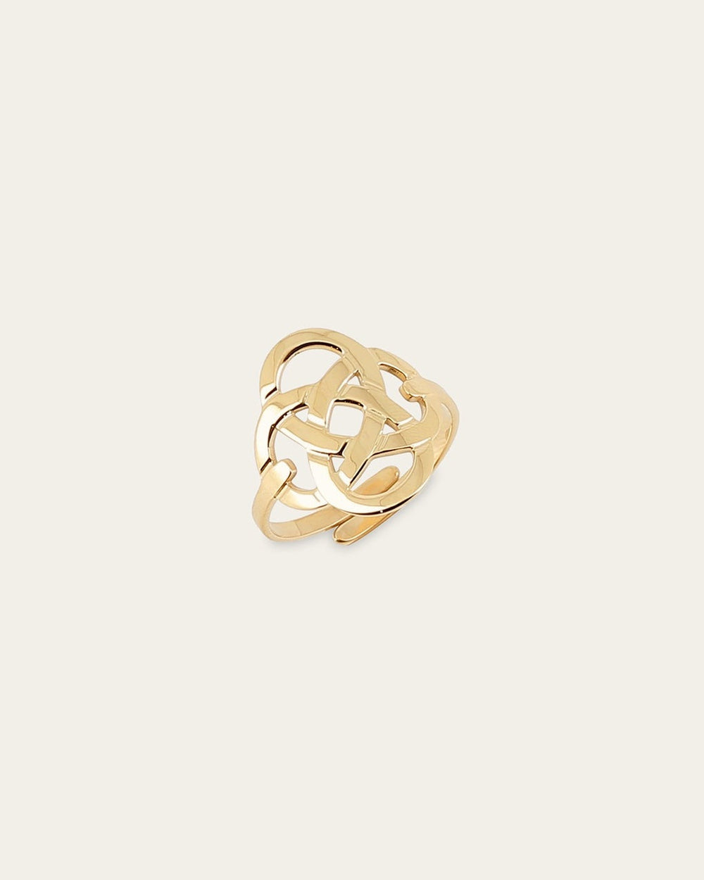 Infini Ring (Gold-plated Steel)