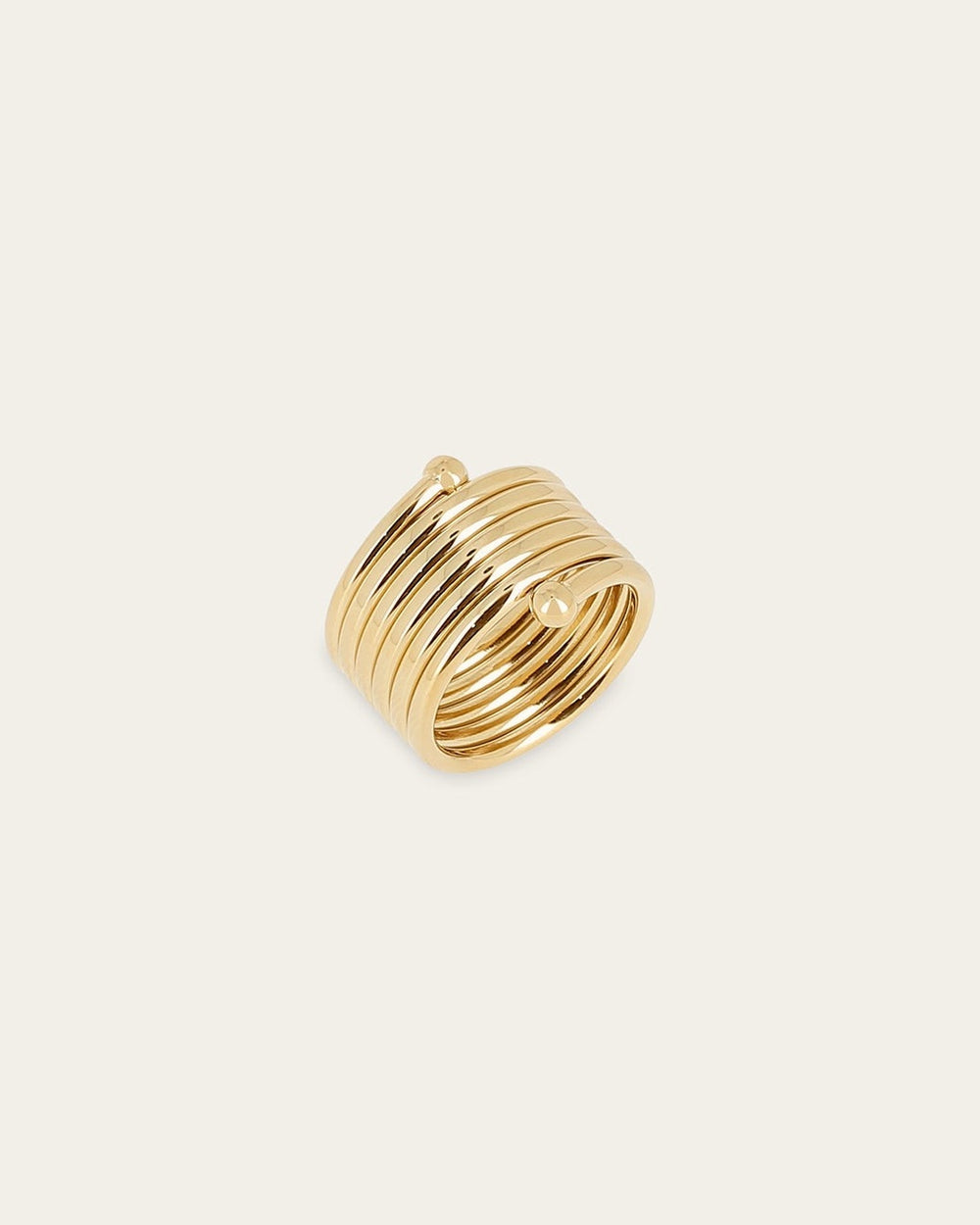 Bague Ania (Acier doré)