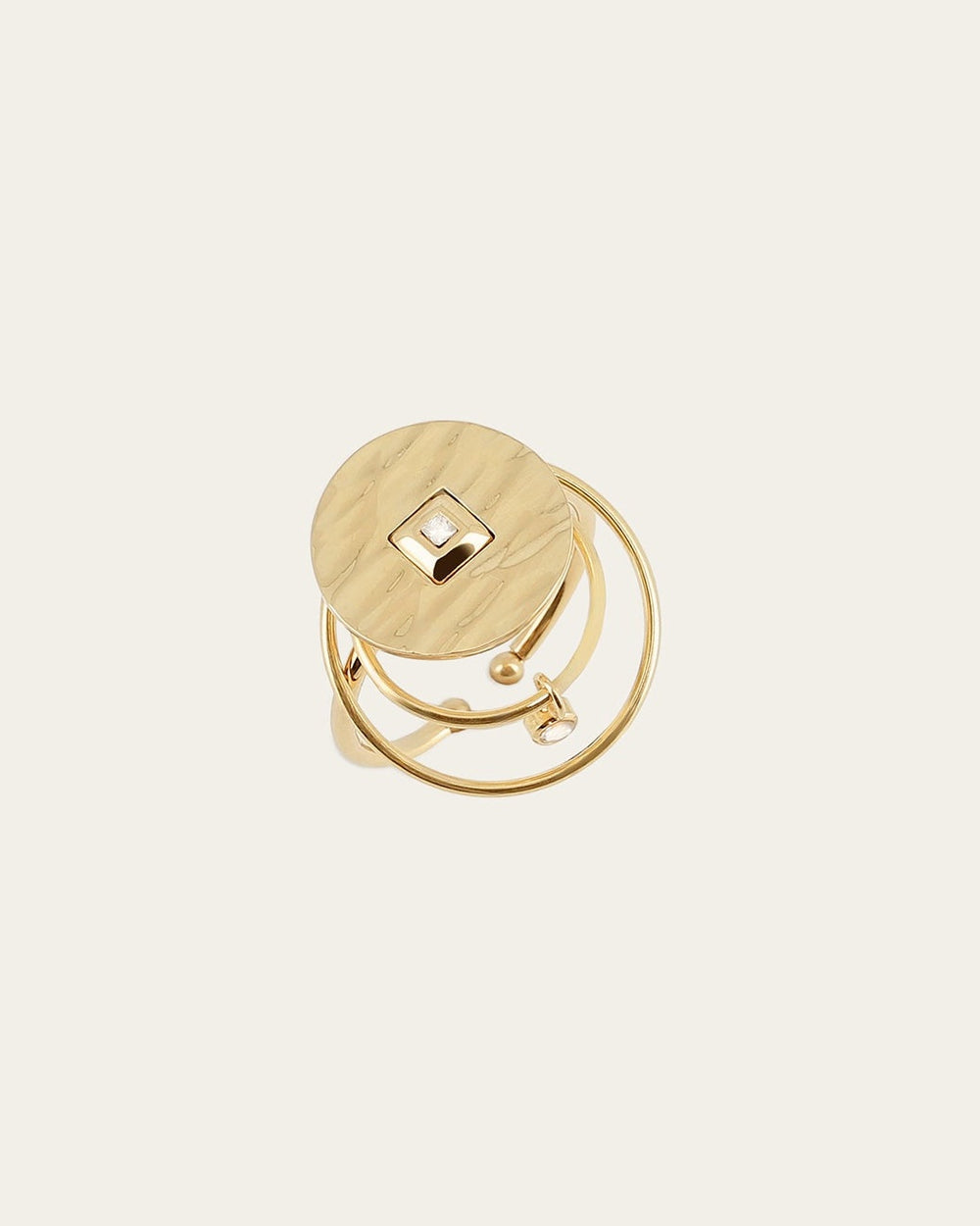 Astrée Ring (Gold-plated Steel)