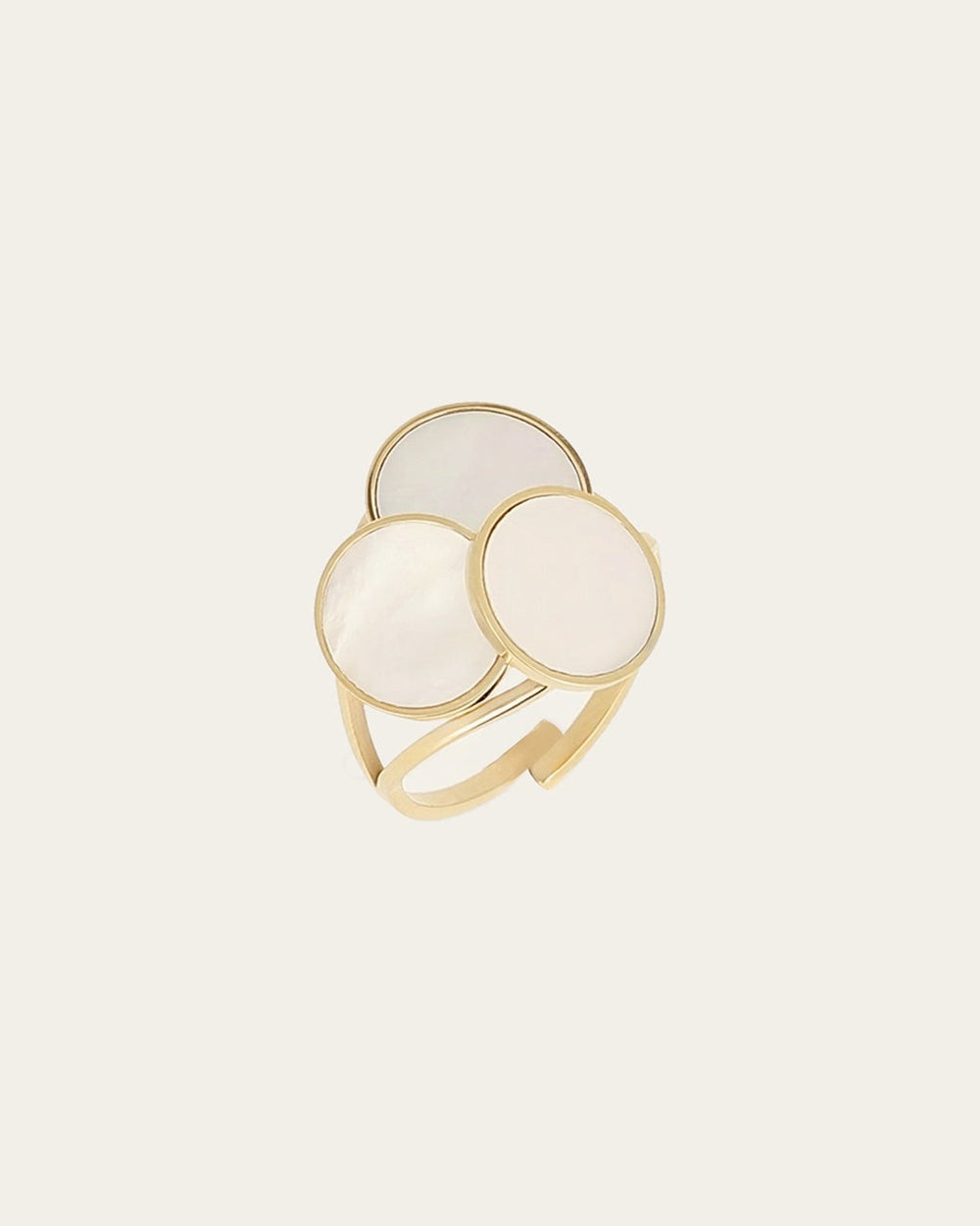 Bague Anouk (Acier doré)