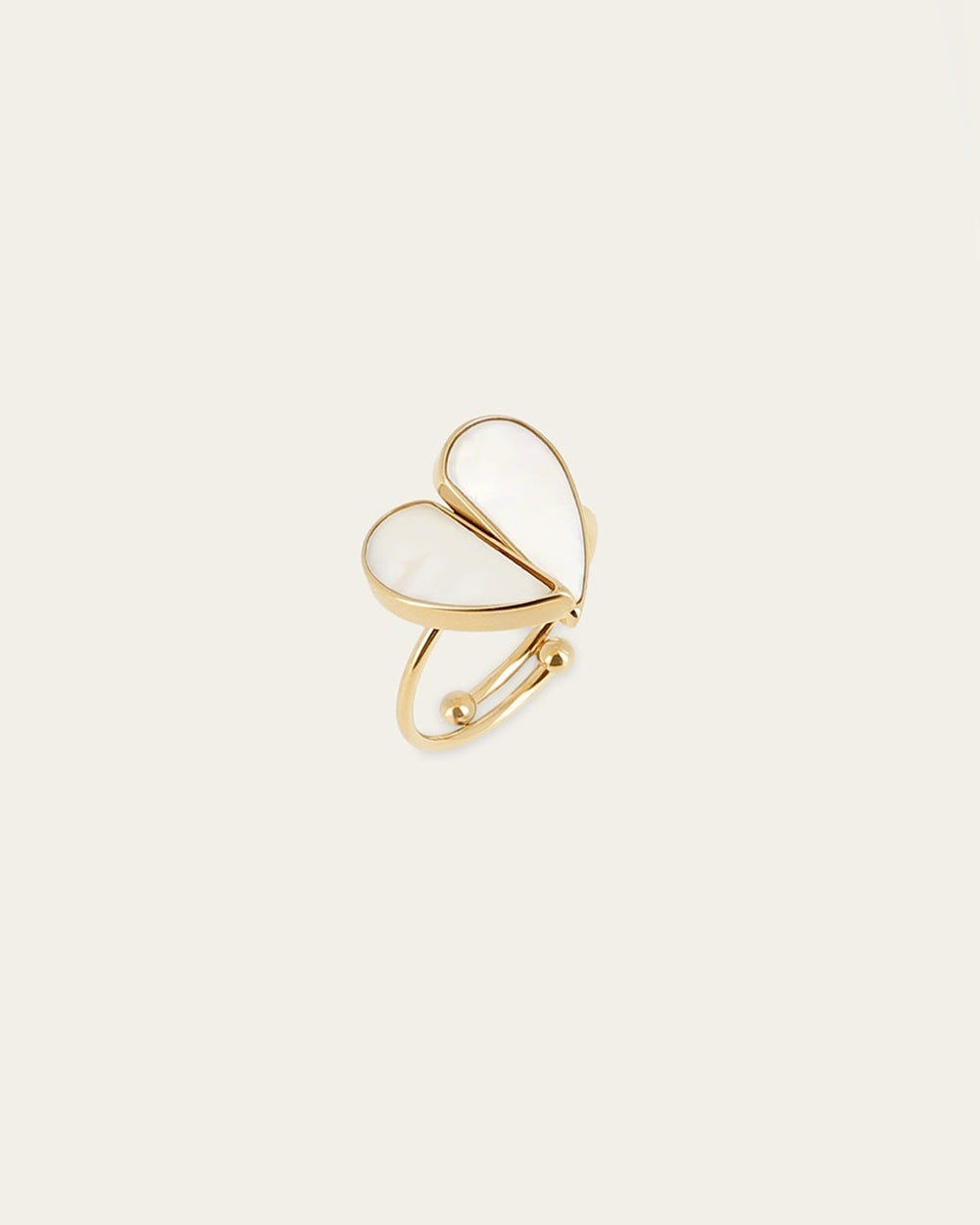Basilio Ring (Gold-plated Steel)