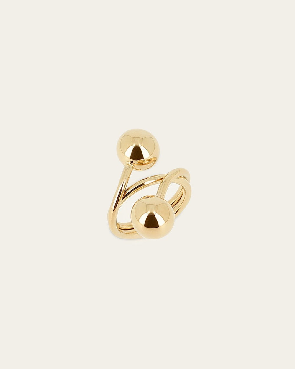 Bague Youli (Acier doré)