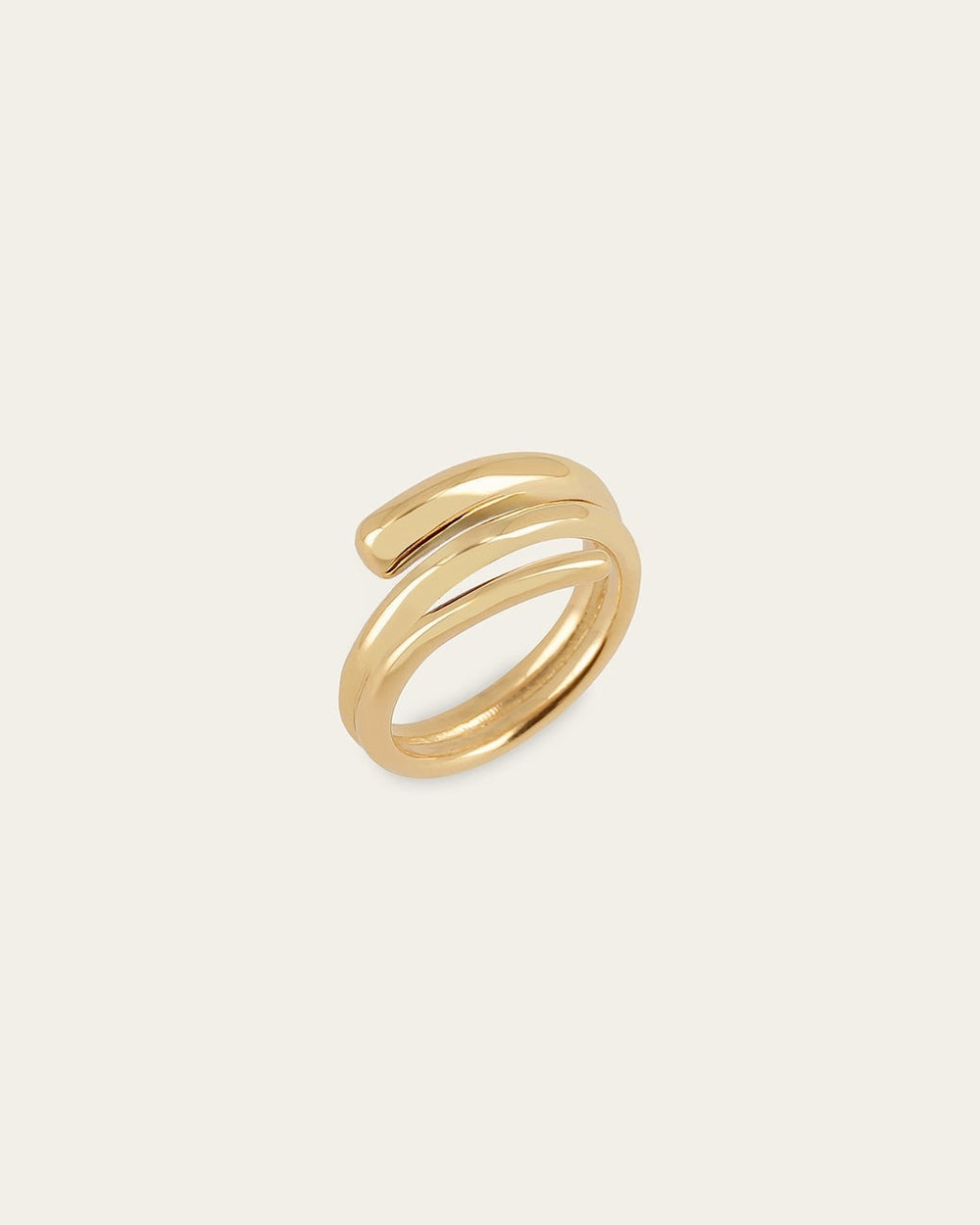 Bague Tanos (Acier doré)