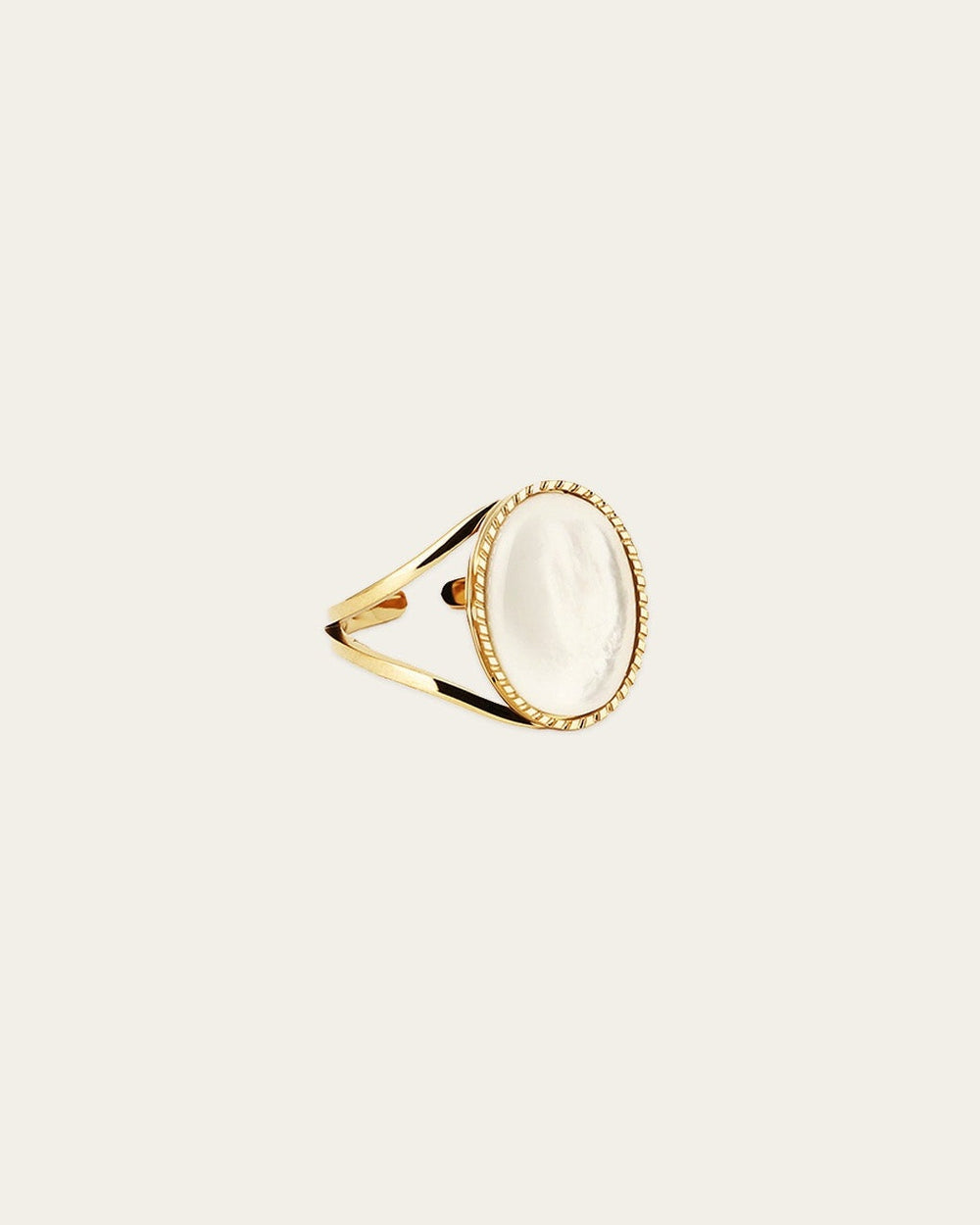 Cornelia Ring (Gold-plated steel)