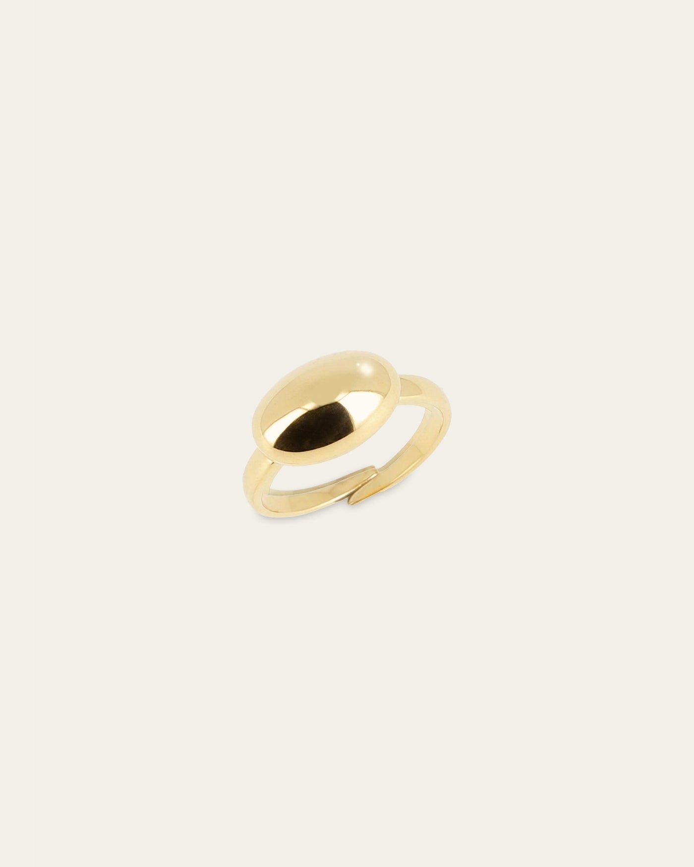 Bague Ilioss (Acier doré)