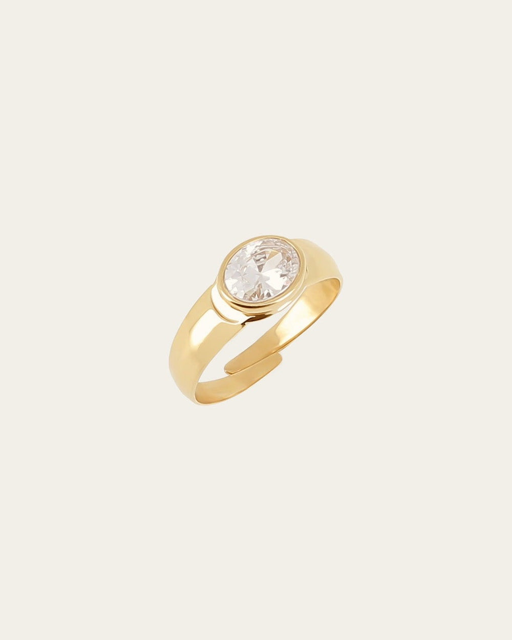 Ornella Ring (Gold-plated Steel)