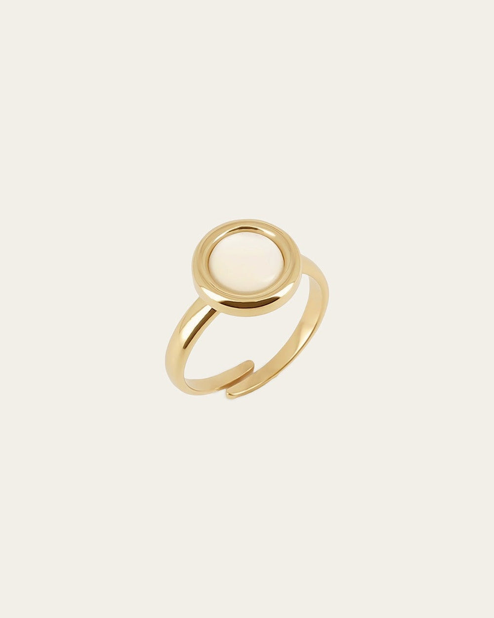 Bague Hana (Acier doré)