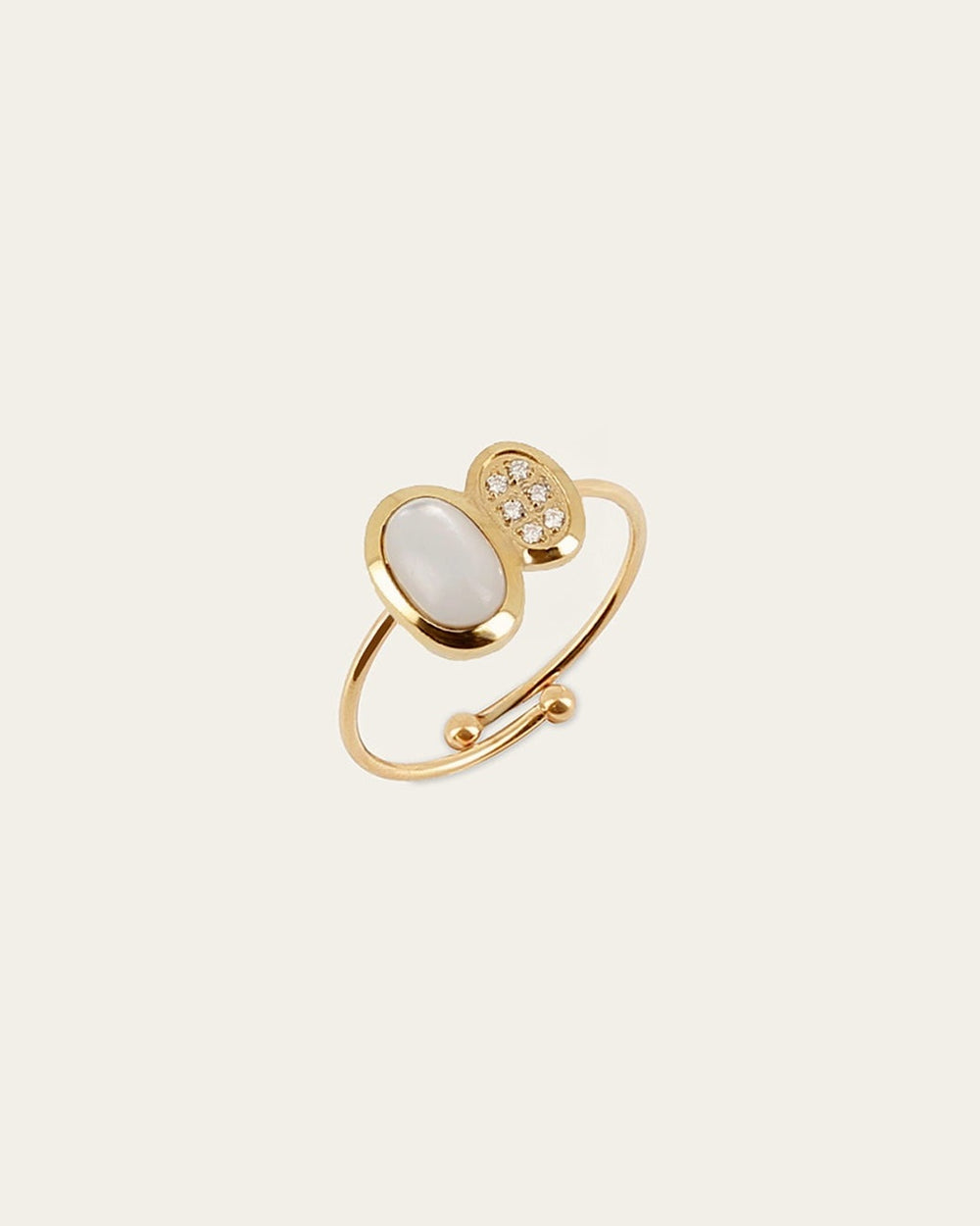Nicolosi Ring (Gold-plated steel)