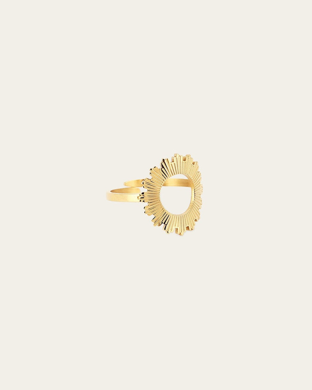 Soleil Ring (Gold-plated steel)