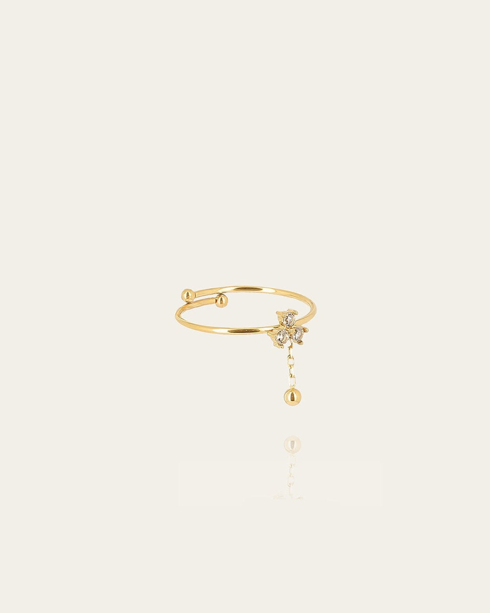 Leia ring (Gold-plated steel)