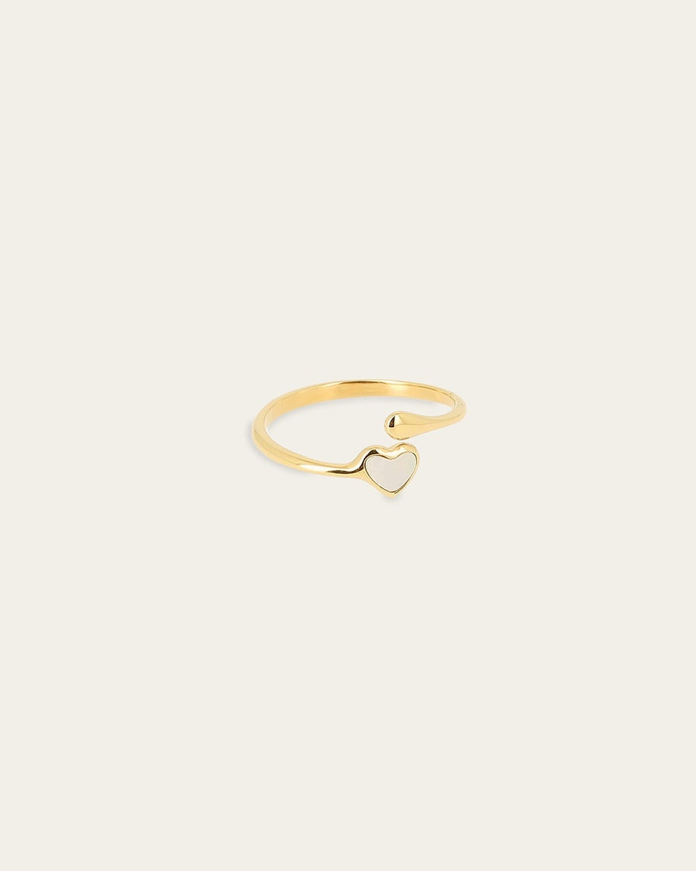 Bague Anaïs (Acier doré)