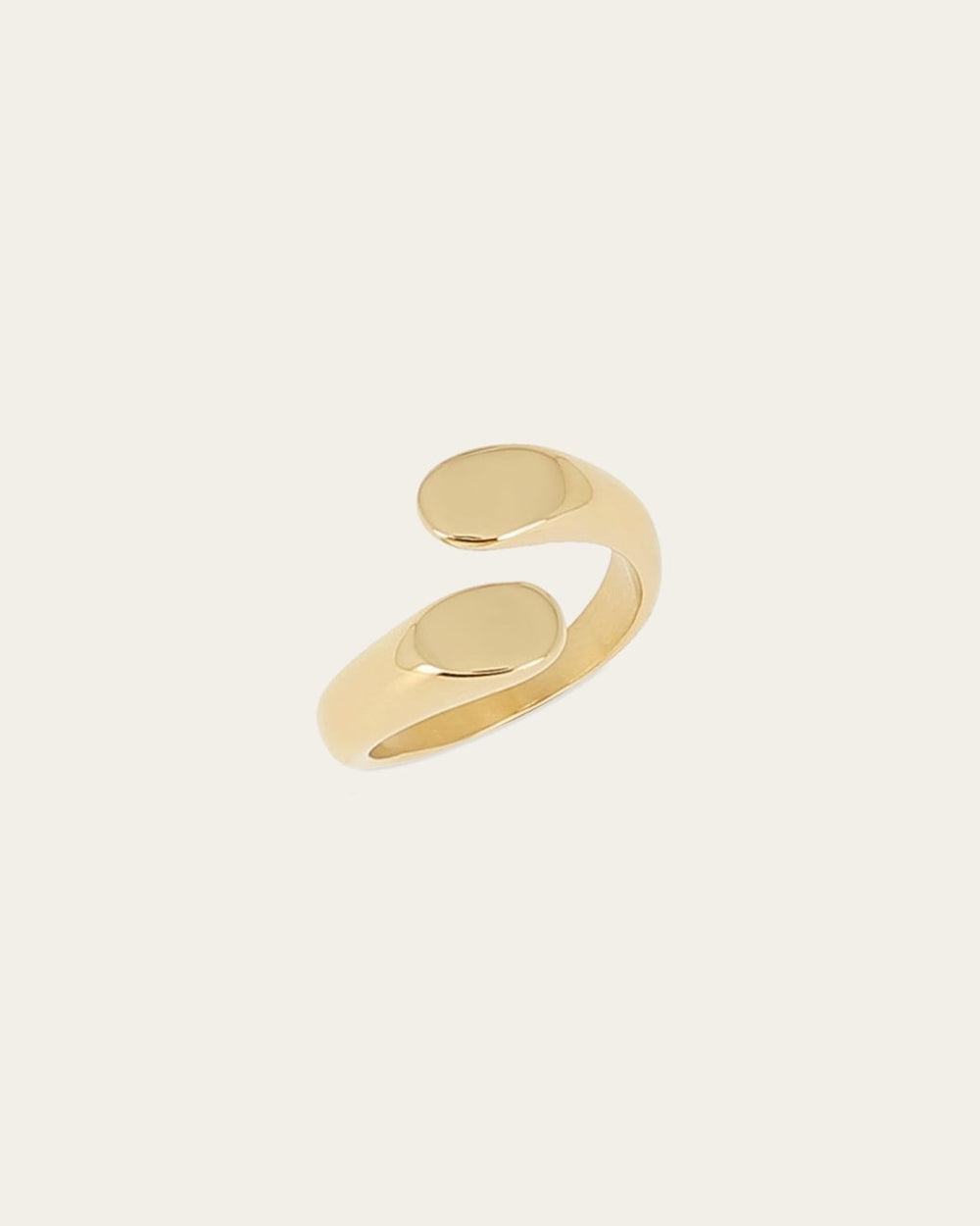 Bague Dynastie (Acier doré)