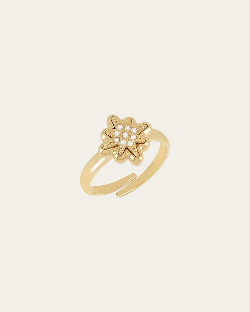Acilia Ring (Gold-plated Steel)
