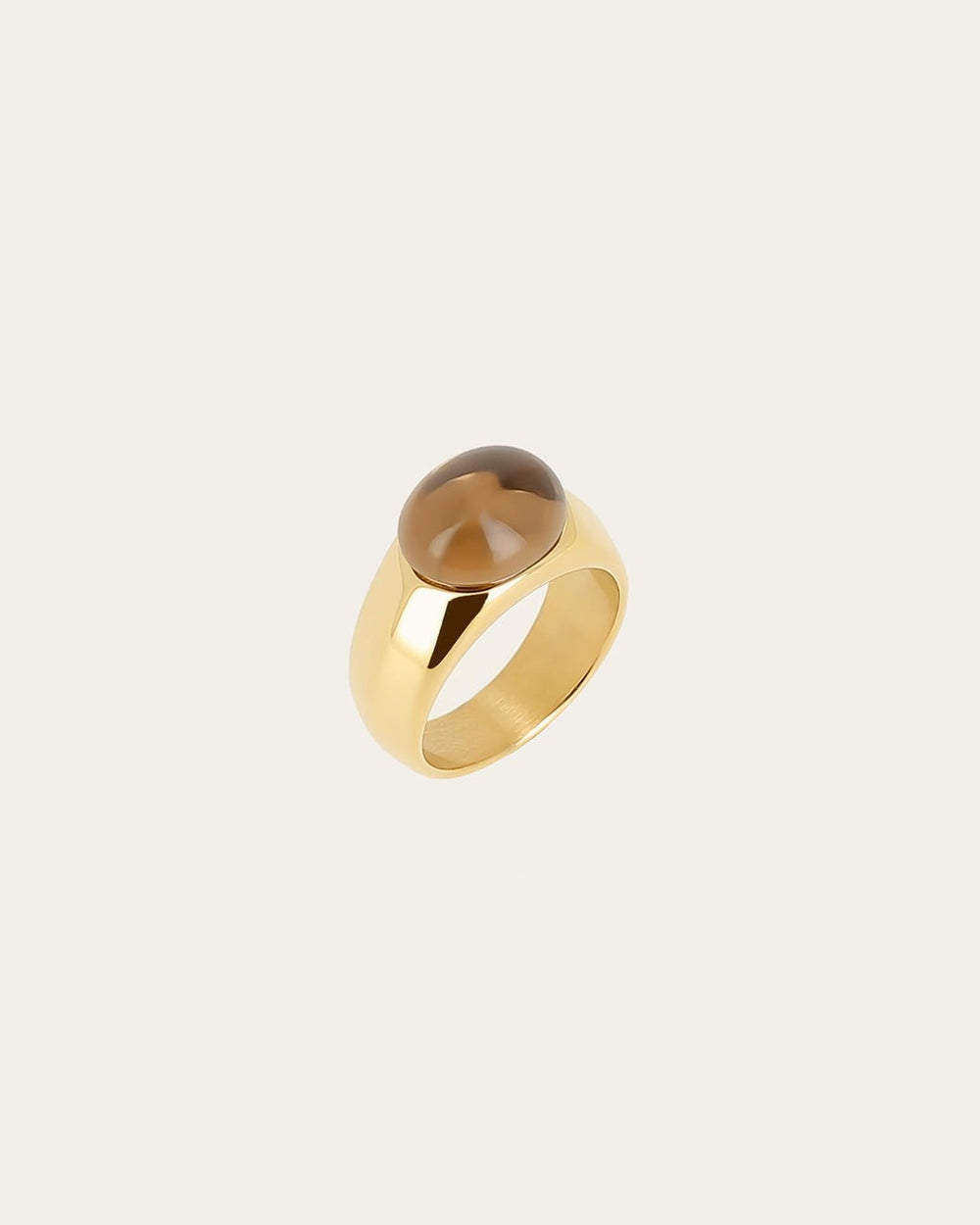 Zirena Ring (Gold-plated steel)