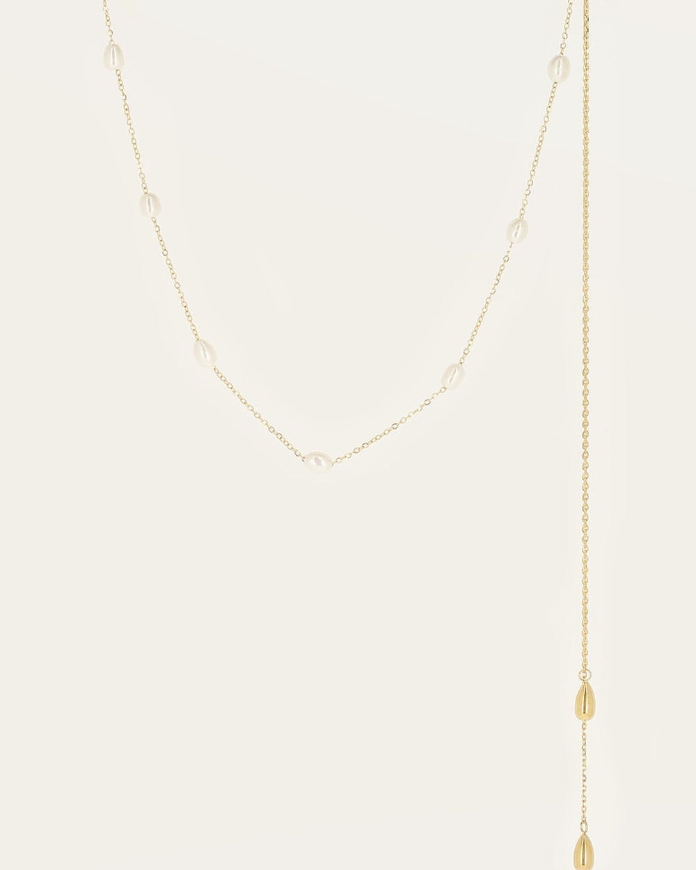 Vieste Back jewellery (Gold-plated steel)