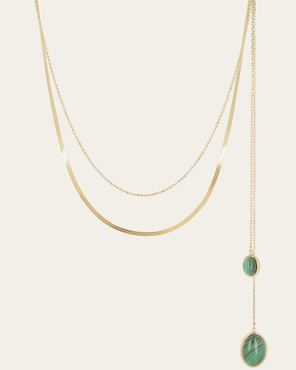 Bijou de dos Naïa (Acier doré)