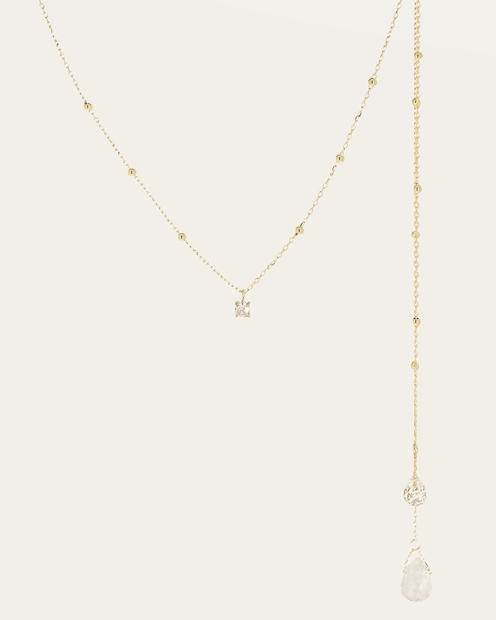 Bijou de dos Elora (Acier doré)