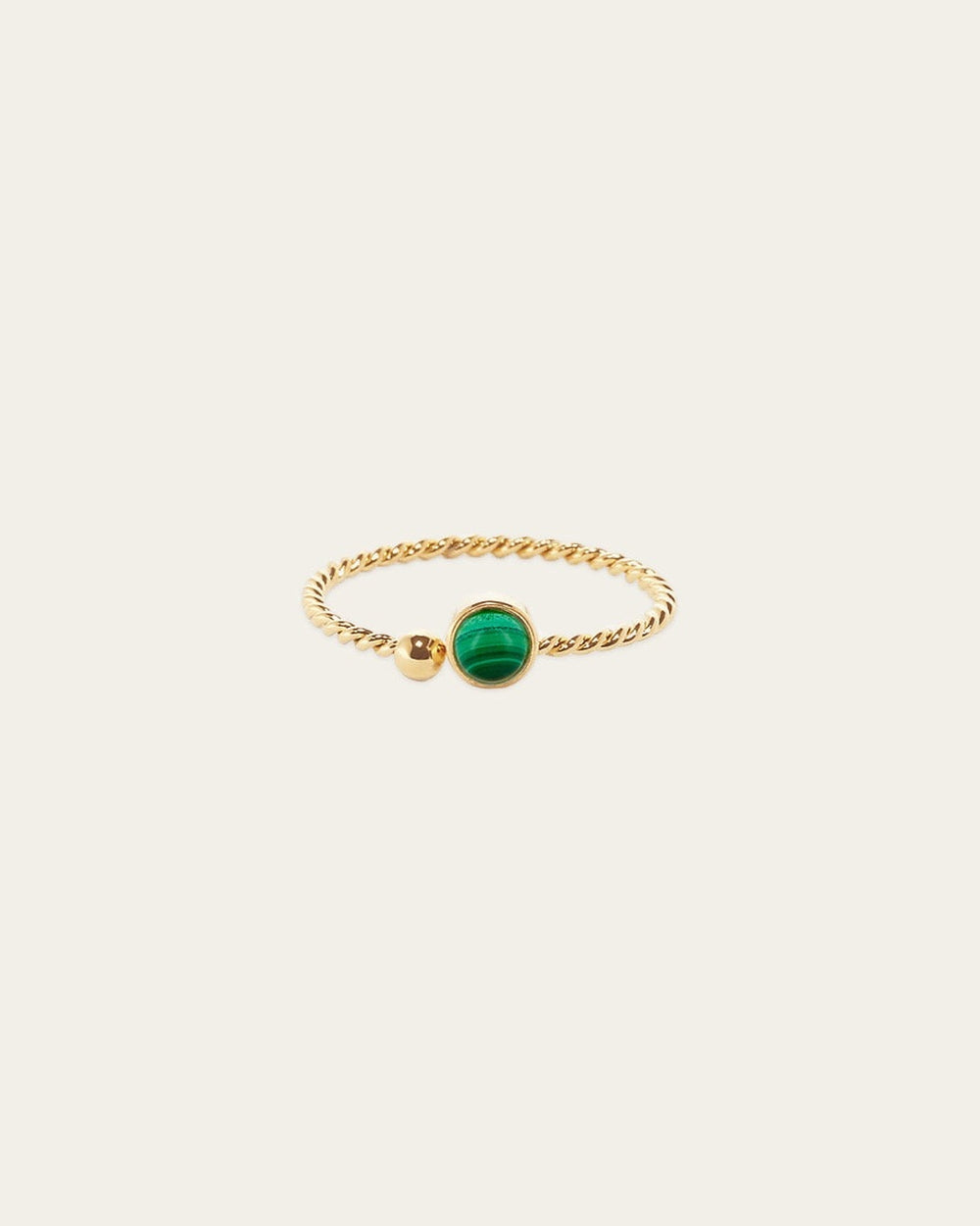 Spoutnik Ring (Gold-plated steel)
