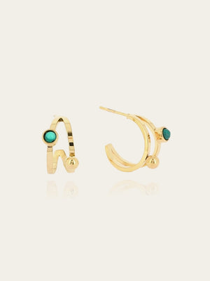 Boucles d'oreilles Demi 