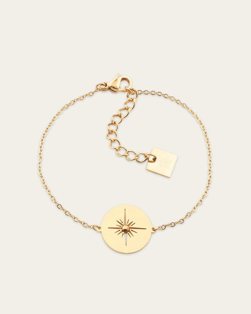 Bracelet Aztèque (Acier doré)
