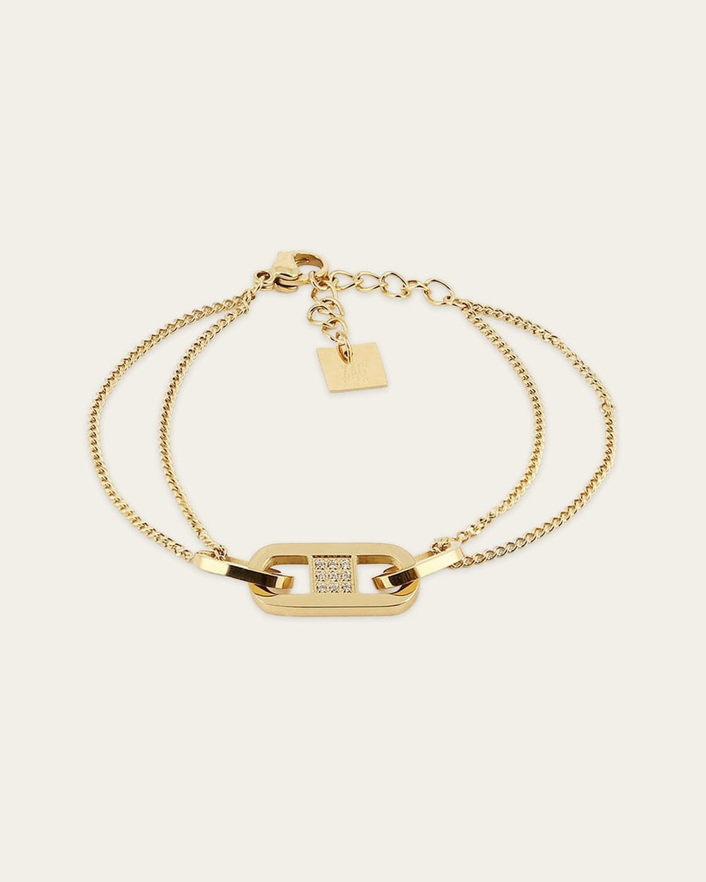 Daisy Bracelet (Gold-plated steel)