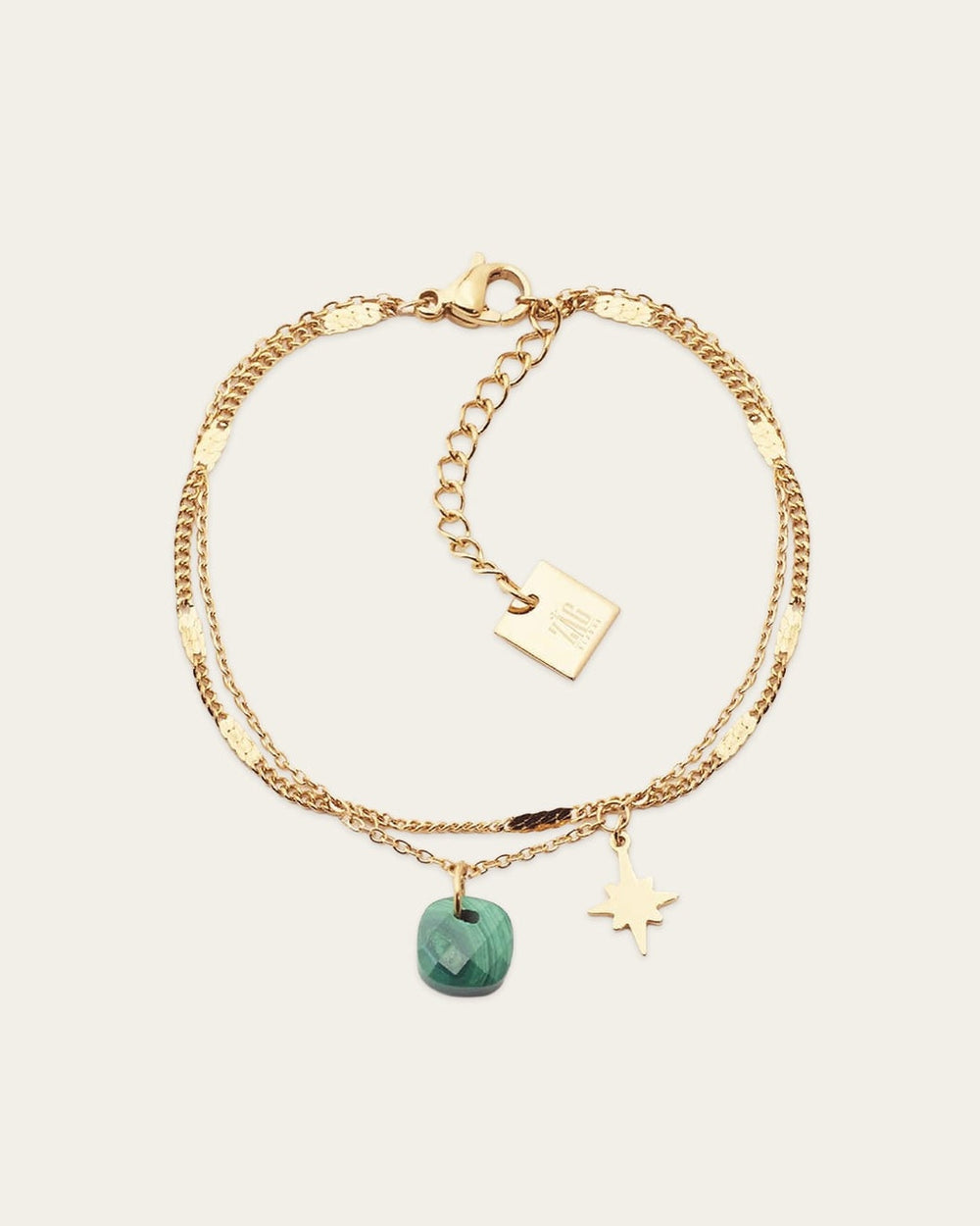 Manuréva Bracelet (Gold-plated steel)