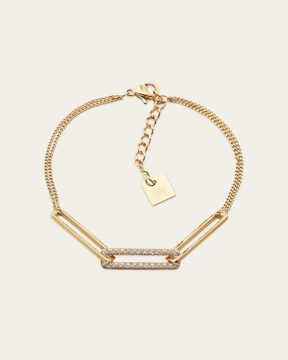 Bracelet Turing (Acier doré)