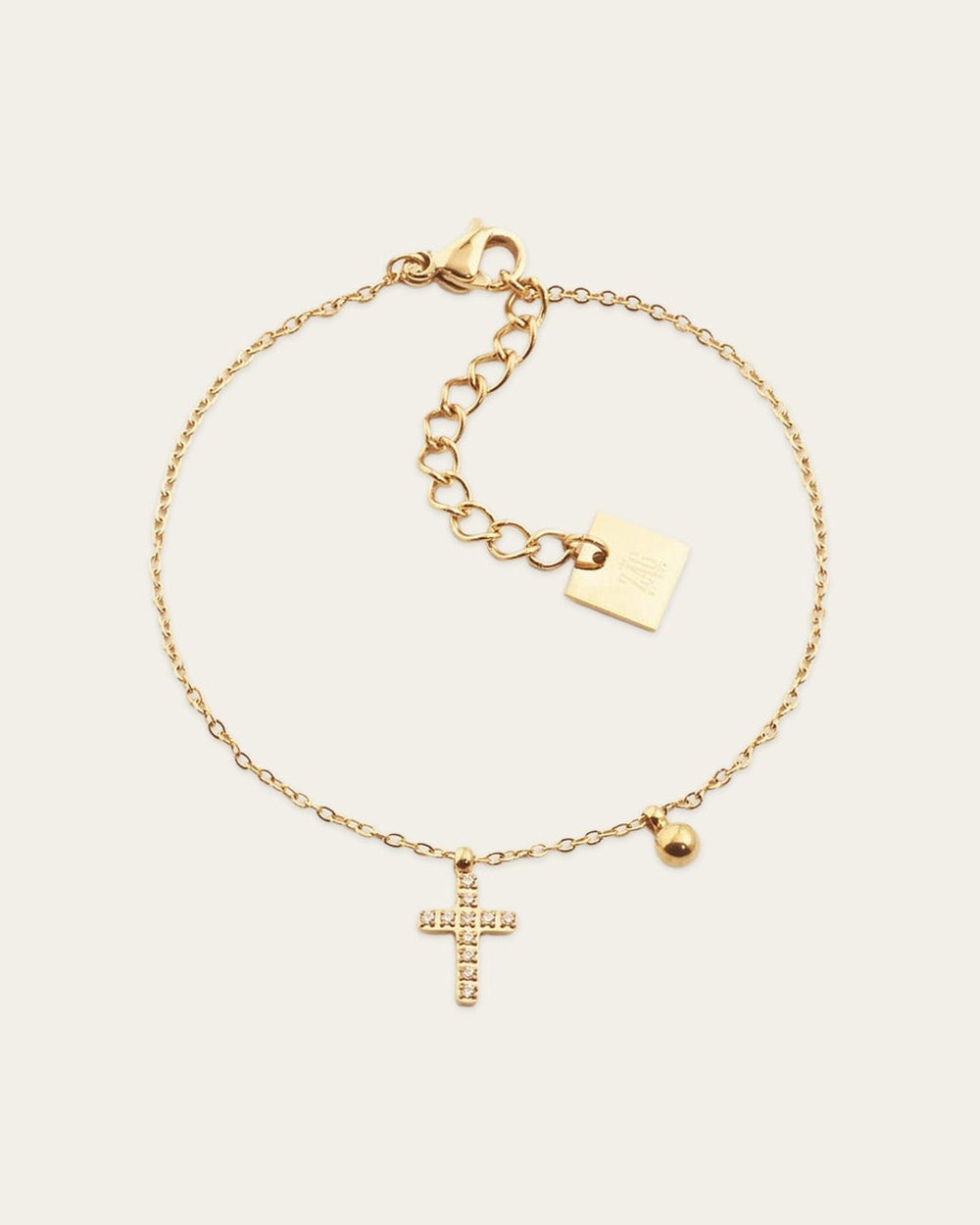 Bracelet Wedding (Acier doré)