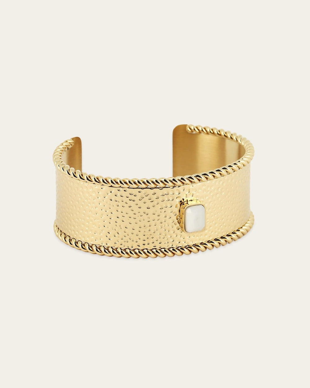Physsac Bangle (Gold-plated steel)