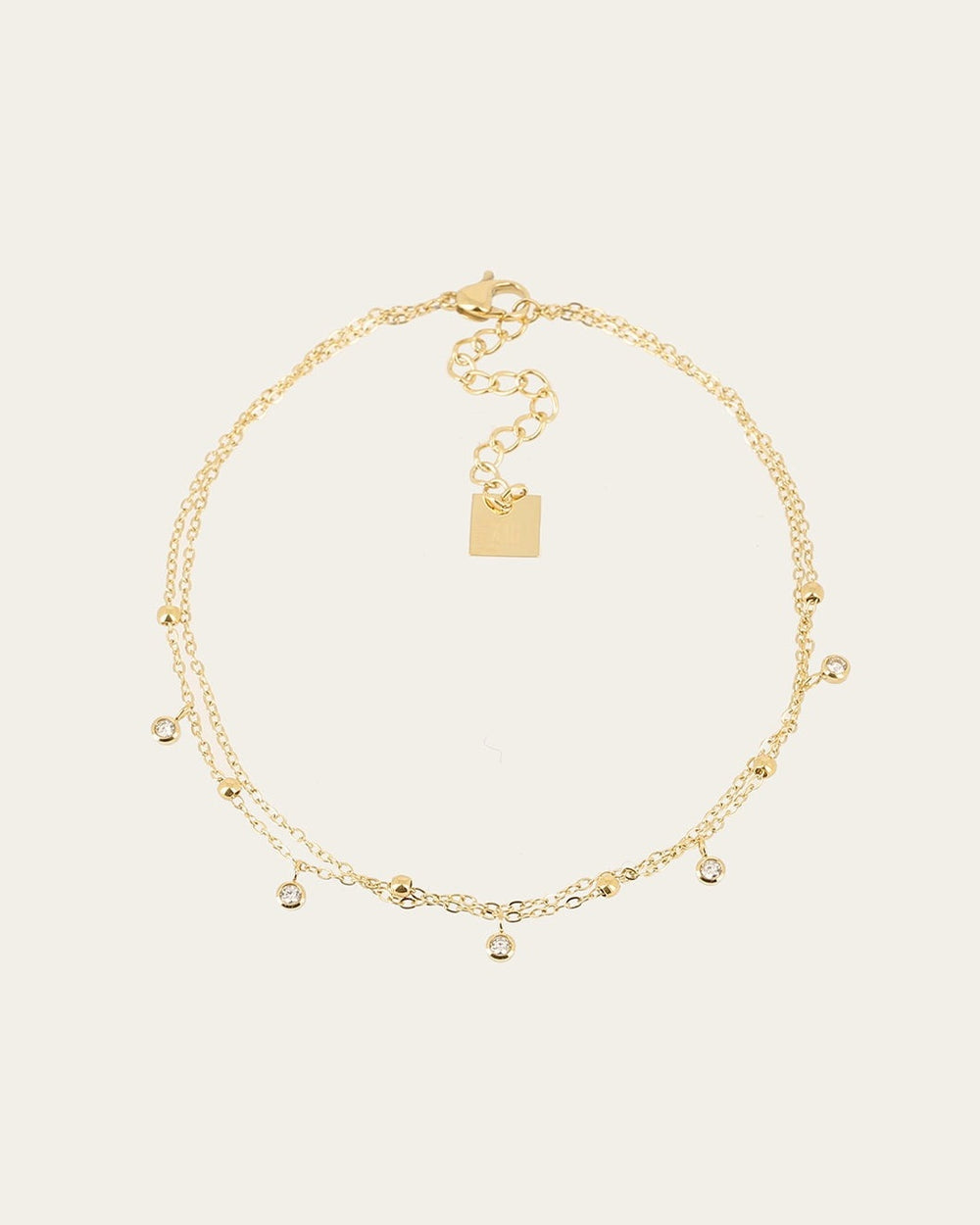 Chaîne de cheville Virtuose (Acier doré)