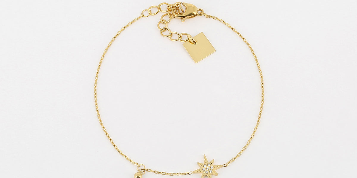 Newton Bracelet (Gold-plated steel)