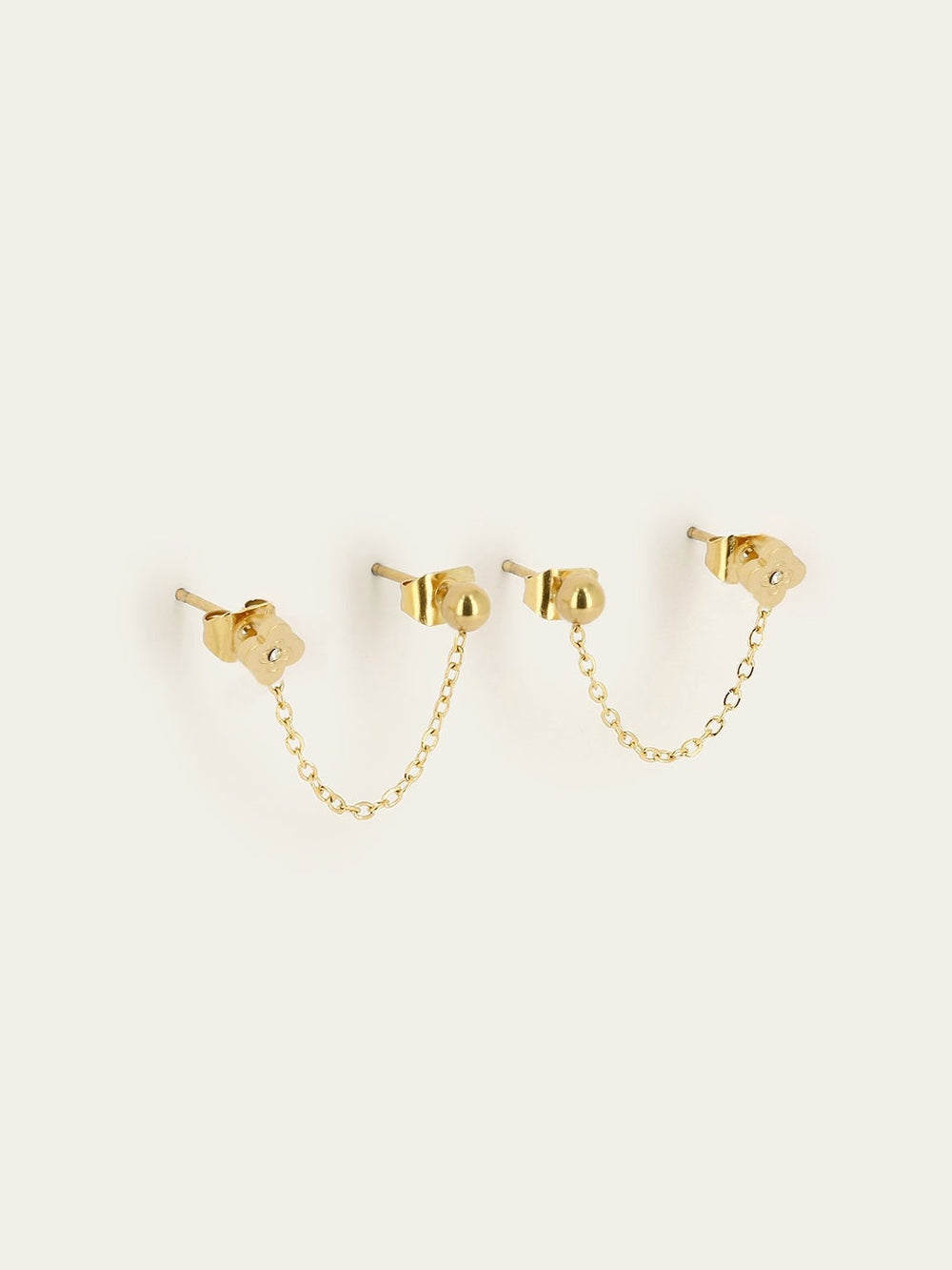 Boucles d'oreilles Chainflowers 